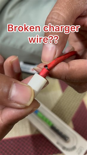 Wire protector | #wire #protection #protector #charger #iphone #cable #viral #craft #craftideas