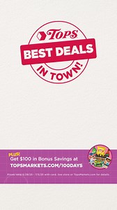 Shop hundreds of deals on the brands you love most with the best deals in town! | Tops Friendly Markets