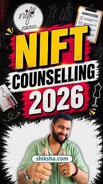 NIFT Counselling Process 2026, NIFT Exam Details, NIFT Fashion Design Course #nift2026 #nift #design