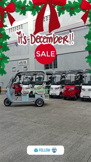 🎉IT'S FRIYAAAAY SALE 🎉 🌲🎅CHRISTMAS SALE🌲🎅 ☑️BEST DISCOUNT ☑️EXCITING PROMO & FREEBIES ☑️ PROMO RUNS DECEMBER 1-31,2025 WHOLESALE & RETAIL: CASH & INSTALLMENT PLANS 2 WHEELS 3 WHEELS 4 WHEELS BATTERIES PARTS & ACCESSORIES... | Socoo Ebike