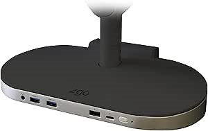 ZDock Dual Video Integrated USB Docking Station, Black