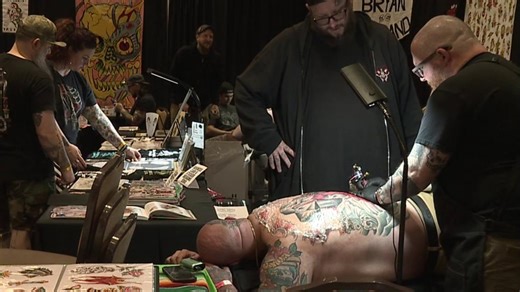 14th annual Electric City Tattoo Convention underway