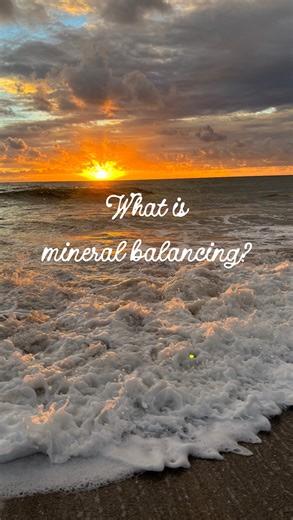 Cassie | Mineral-Nutritional Balancing Practitioner on Instagram: "So what exactly is mineral balancing? Mineral Balancing (also called Nutritional Balancing) is a method of supporting the body so it can heal itself rather than forcing it to “fix” isolated symptoms. We start with a Hair Tissue Mineral Analysis (HTMA), which measures how much of certain minerals your body is excreting through the hair. These mineral patterns give us insight into how two major metabolic glands—the adrenals and the