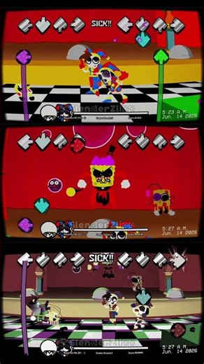 Spongebob angry - Spongebob vs Pomni Mod - Friday Night Funkin' Game