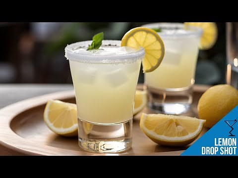 Lemon Drop Shot Recipe - So Easy, It's Almost Cheating! - How to make a Lemon Drop Shot