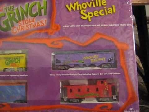 Bachmann Whoville Special Grinch train set unboxing