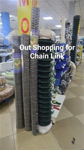 Goat Pen, Chain Link Shopping for our goat farm