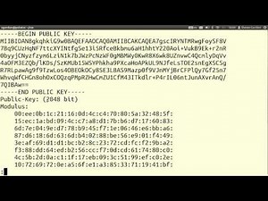 Public Key Encryption and Digital Signatures using OpenSSL