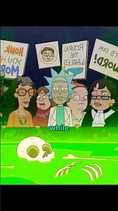 Morty Jumping Into Acid 😱 #shorts
