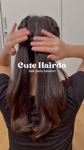 Tutorial Cara Ikat Rambut Lucu untuk Sekolah