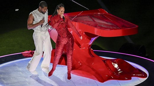 Usher delivers powerhouse Super Bowl halftime performance