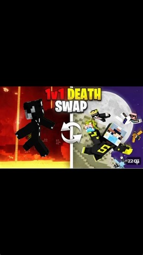 minecraft me an random player play death swap