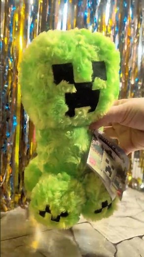 I found a MINECRAFT Plush CREEPER Toy! 💥🌵 #minecraft #creeper #plushies
