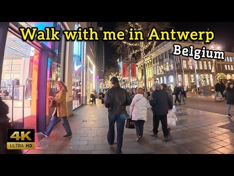 Explore Antwerp 2026 on Foot 🚶 | 4K City Walking Tour