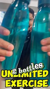 4.3K views · 2.4K reactions | Bottle It Up!  Get fit with a water bottle!  Try these exercises to strengthen your arms, shoulders, and core. #home #exercise #strength #waterpark #water #health #healthy #lifestyle #therapy #workout #morning #daily | Dr.ramphysio | Facebook