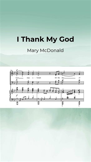 I Thank My God | Mary McDonald
