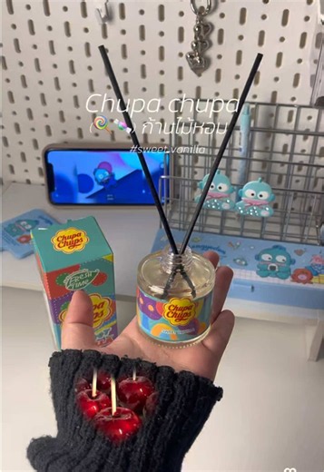 (🍬🍭🥣) หอมวนิลา หอมลูกอม ~#ก้านไม้หอมปรับอากาศ #ก้านไม้หอม #ก้านไม้หอมจูปาจุ๊ปส์ #จูปาจุ๊ปส์ก้านไม้หอม