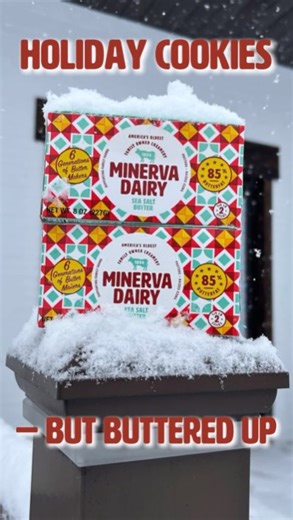 Minerva Dairy | 🎄 Stop everything! Your perfect Christmas cookie recipe is right here. 🎅 This recipe guarantees melt-in-your-mouth texture thanks to the... | Instagram