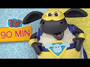 90MIN!🐑Dress Up and Costumes with Timmy! | Full Episodes of Timmy Time 😀| Cartoons For Kids
