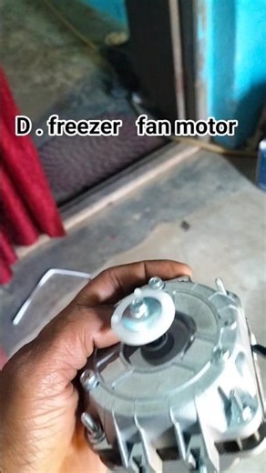 __D freezer.. fan motor #airconditioningrepair #fridgecompressor #coolingsolutions #coolingsolutions