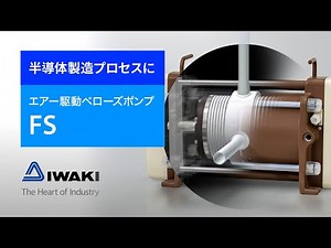 イワキ エアー駆動ベローズポンプ FS