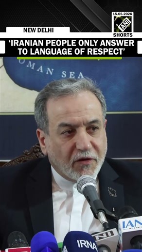 ‘Iranian People only answer to language of respect’ Iran FM Araghchi’s bold msg to Trump from India