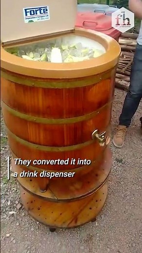 DIY Washing Machine Drink Dispenser