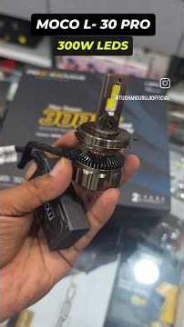 MOCO L-30 PRO 300W HEADLIGHT LED WITH 6000 KELVIN 2 YR WARRANTY 📞6268-777-684