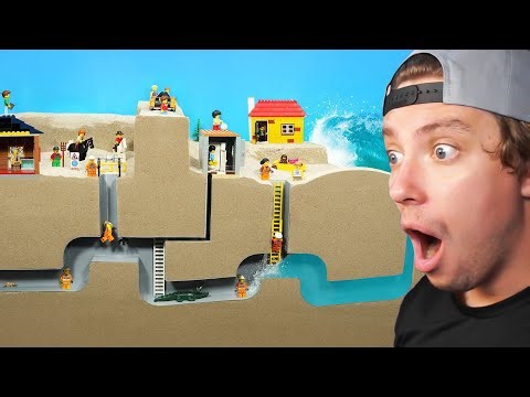 Reacting To TSUNAMI vs LEGO City