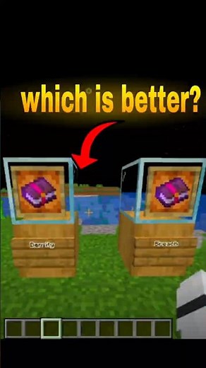 What's the difference between Density and Breach #minecraft