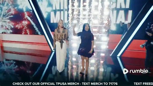 SUPER BASS: Nicki Minaj electrifies the crowd at Turning Point USA's AmericaFest, joining Erika Kirk as a special, surprise guest on the final day of the event. | Fox News