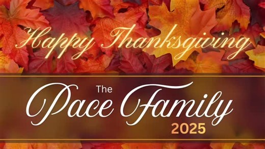 The Pace Family Thanksgiving 2025. We will always be Thankful! | Dennis Martin | Facebook