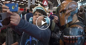 In Costume at Comic-Con