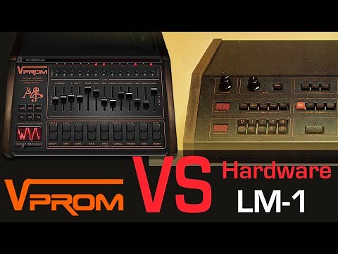 VProm plug-in vs Hardware LM-1