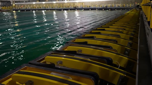 The US Navy built a 100-foot wave tank indoors – it hits with ocean force