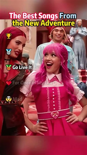 The Best Songs From the New Adventure 💜Descendants 5#music #Descendants