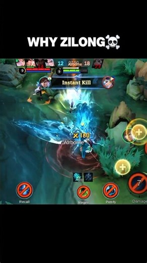 Why Zilong ☠️ #shorts #gusion #mobilelegends