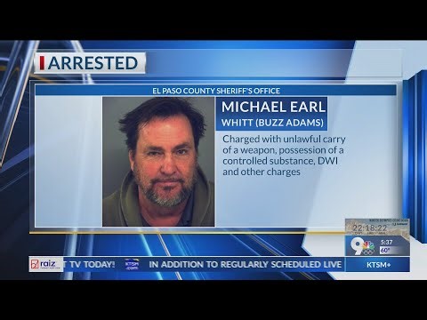 Popular radio show host Buzz Adams arrested for DWI, other charges