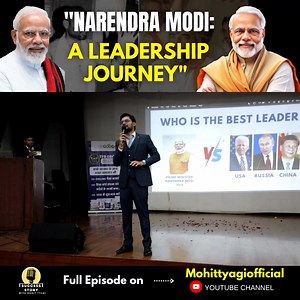 "Narendra Modi: A Leadership Journey" ✅✅🔥🔥 . . . .#ModiLeadership #ShapingIndia #VisionaryLeader #NarendraModi #IndiaRising #PoliticalLeadership #ImpactfulGovernance #NarendraModi #Leadership #India #VisionaryLeader #ModiImpact #ShapingFuture #PoliticalLeadership #IndianPolitics #Progress #Innovation | Mohit Tyagi