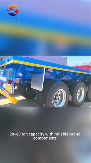 Flatbed Container Semi-Trailer 8