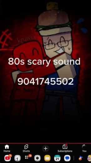 scarry roblox sounds (2025 -2026)