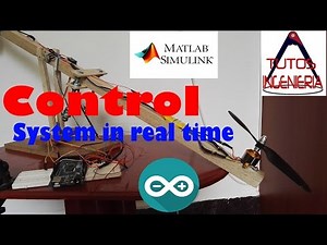 🚁 Rotor system PI+D controler with Arduino and Simulink (matlab) #MATLABHW2k16