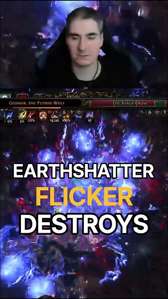 Mace Flicker Strike in PoE 2?! Earthshatter DESTROYS 🔥