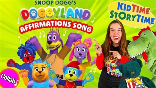 DOGGYLAND Affirmations Song Read Aloud | Snoop Dogg Affirmations for Kids | Doggyland read aloud | StoryTeller from KidTime StoryTime