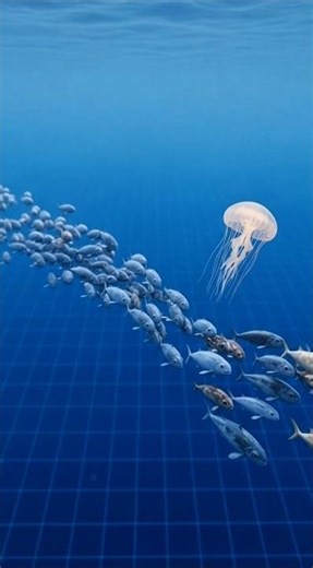 The Jellyfish That Can Live Forever 😳🪼 #tejtapes #shorts