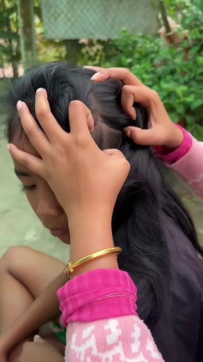 Nitpicking ASMR hair removal for deep relaxation