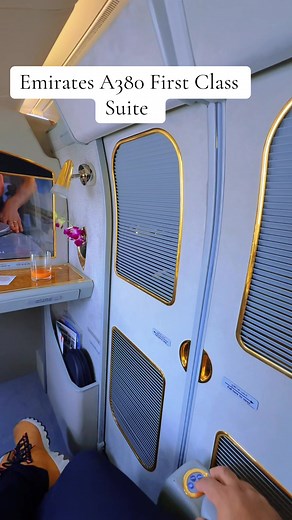 Experience Emirates A380 First Class Suite Comfort