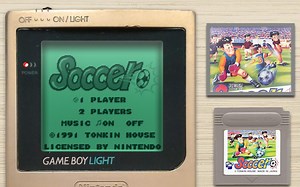 GB《足球》游戏演示〔1991〕