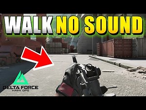 Delta Force How to Slow Walk (with No Sound)
