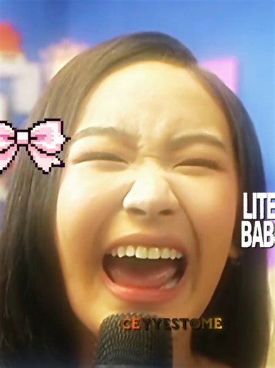 MY CUTIE BABY CAPPY🫶🎀 (This is from her showtime guesting w/ mowm Lellang) #capricecayetano #caprice #itsshowtime